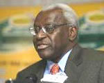 IAAF President Lamine Diack