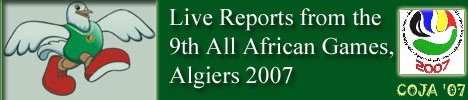 Live reports from Algiers 2007 - COJA WEBSITE