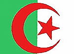 Algerian flag - source:BBC