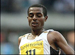 Kenenisa Bekele winning in Paris St-Denis Golden League 2005 - Source: BBC Sport