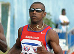 Mauritius' Stphane Buckland at the Skyline meet 2005 - Source: Reynolds Quirin/AthleticsAfrica