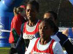 Ethiopia's Etalemahu Kidane at the Belfast International Cross Country in Stormont