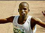 Martin Lel stays in ING New York City Marathon on Sunday 6 November 2005 -Source: Akins Foto London