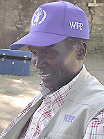 WFP Ambassador Paul Tergat during his visit to Sudan - Source:WFP