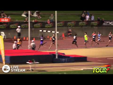 David Rudisha Wins 800m | 2015 Sydney Track Classic