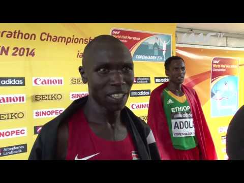 Copenhagen 2014 - Geoffrey KIpsang KAMWOROR KEN -  Gold medal