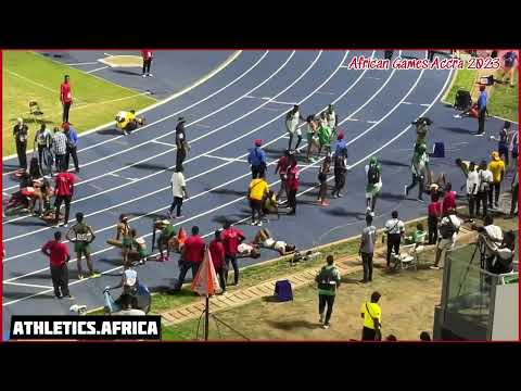 NIGERIA smashes AFRICAN RECORD with 3:13.26 in the MIXED 4x400m Relay at African Games Accra 2023