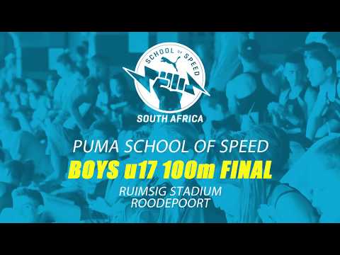 Boys u17 100m FINAL