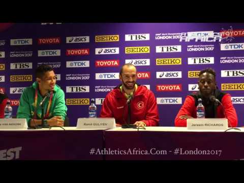 "I knew it wasn't going to be easy, but I gave it my all," Wayde van Niekerk (RSA) - London 2017