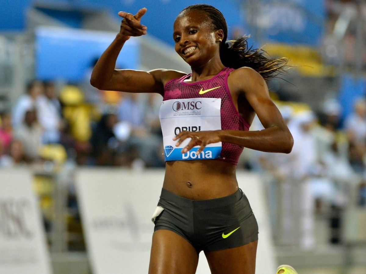 Hellen Obiri smashes African 3000m record in Doha – IAAF Diamond
