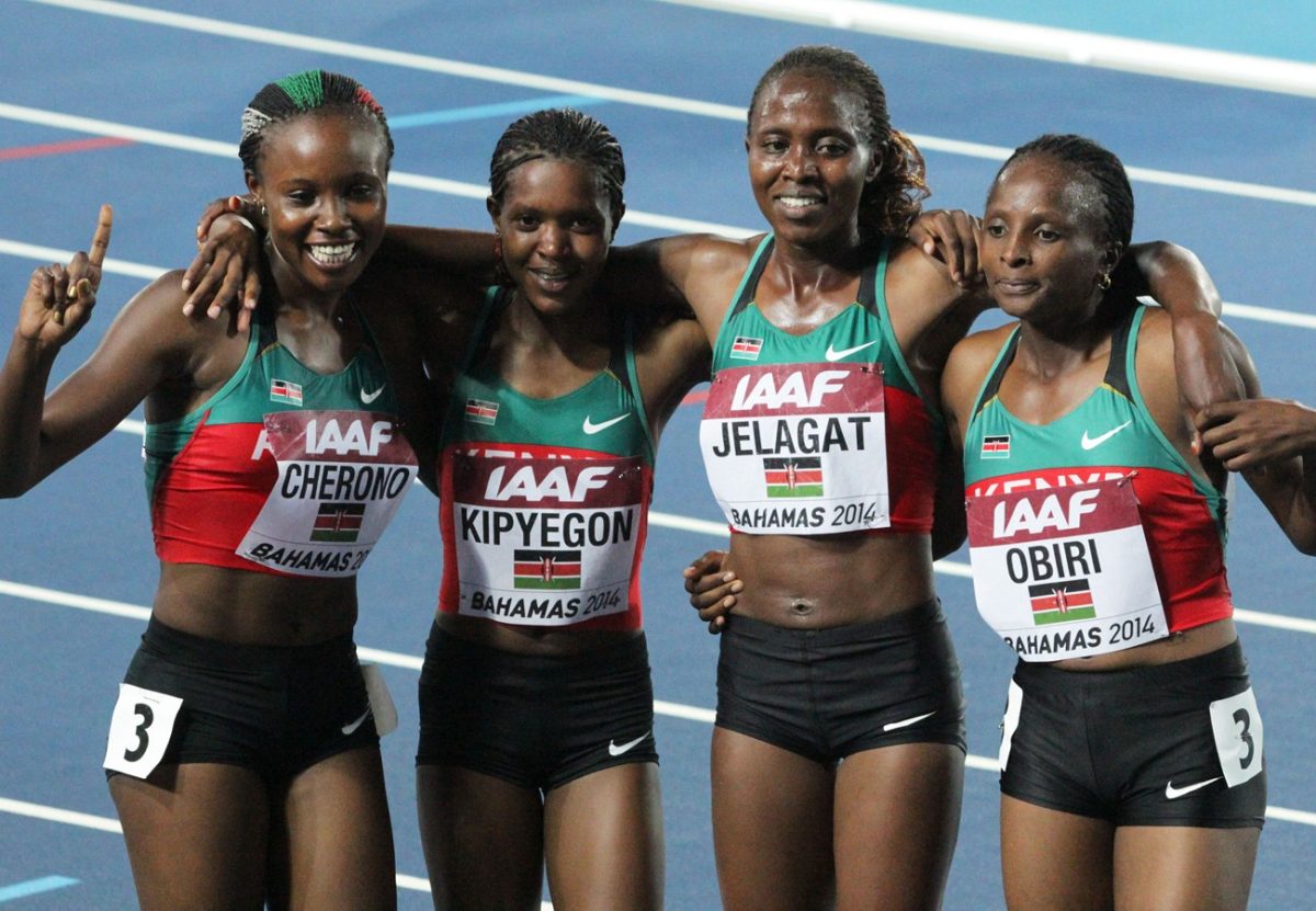 Kenya champions 4x1500m IAAF World Relays AthleticsAfrica
