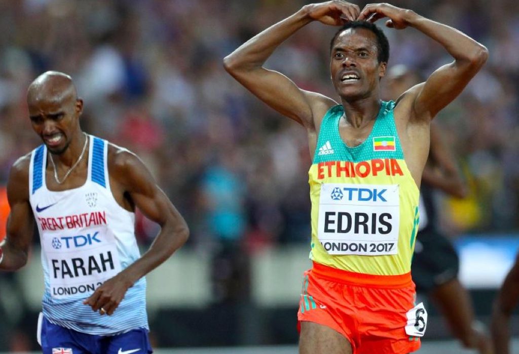 Muktar Edris ends Mo Farah’s reign - London 2017 – AthleticsAfrica