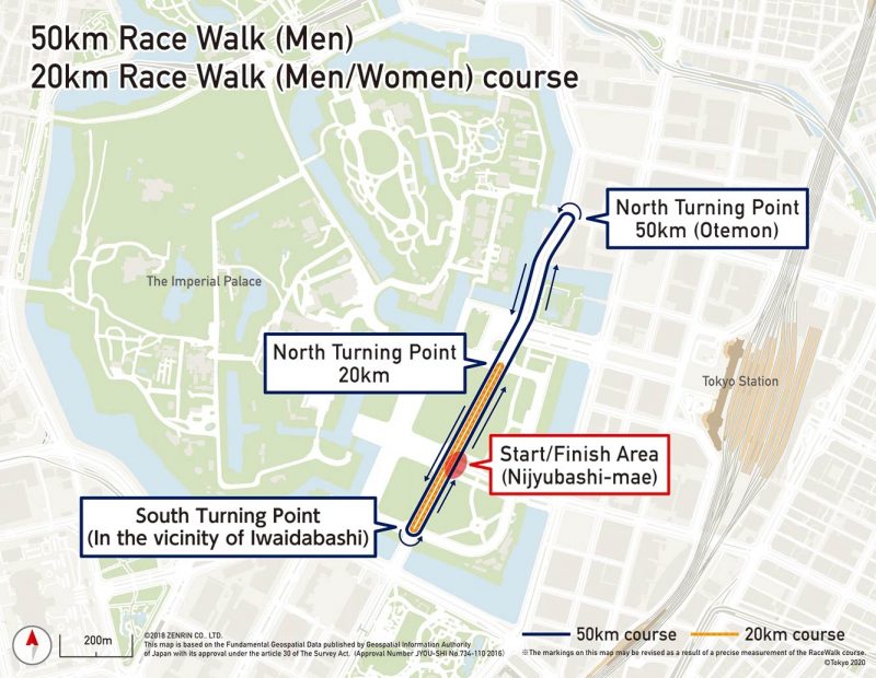 Tokyo 2020 Marathon and Race Walking courses revealed AthleticsAfrica