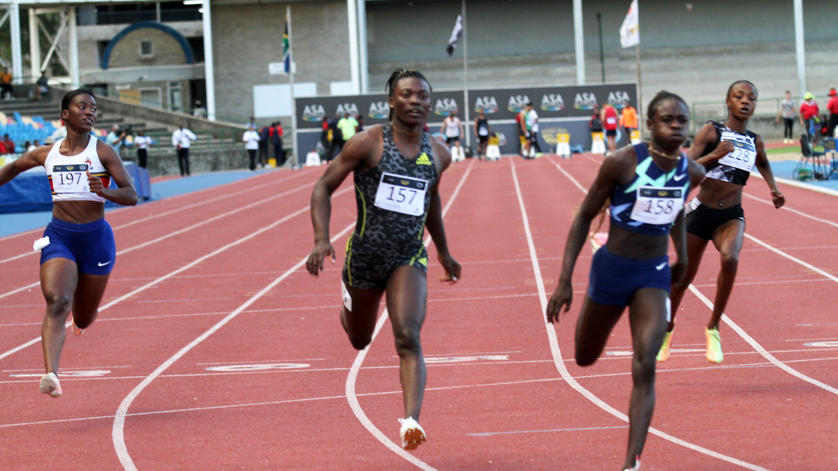 Christine Mboma and Beatrice Masilingi impress at ASA Grand Prix 1