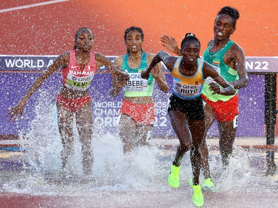 Getachew shatters Ethiopian record for World Steeplechase silver ...